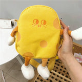 Japanese Cartoon Crossbody Bags for Girls Messenger Bag Clutch Purse