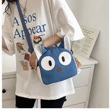 Canvas Small Bag for Women Shoulder Bag Crossbody Bag