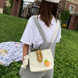 Canvas Women Crossbody Bag Casual Ladies Shoulder Bag Solid Women Messenger Bags