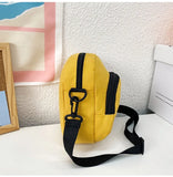 Canvas Women Small Crossbody Bag Casual Girls Messenger Bags