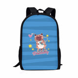 Cartoon Animals School Bags for Girls Padded Back
