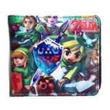 Anime Master Sword Winged Triforce Wallet PU Leather Purse