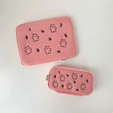 Bear Letters Print Tablet Case Sleeve for IPad 9.7 10.5 11inch