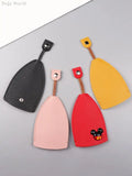 Cartoon Car Key Case Cover PU Leather Key Bag Keychain Cover