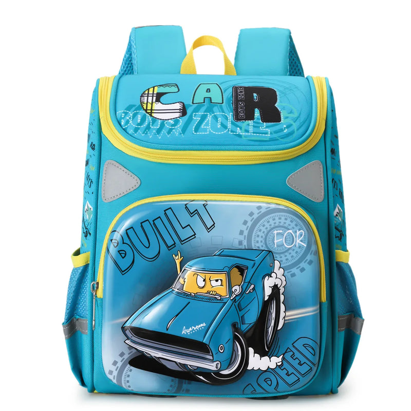 Deer Girls School Bags Princess Purple Backpacks for Kids