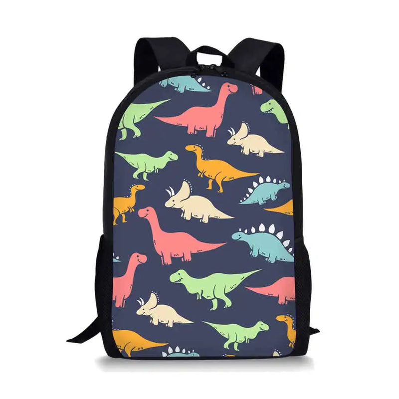 Dinosaur Kids School Backpack For Boys Girls 8-12 Years
