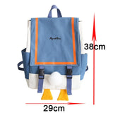 Duck Bag Girl Backpack Large Capacity Women's Laptop Student Bag