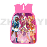 LoliRock Backpack Anime Harajuku LoliRockstar Print Satchel 12/16 Inch