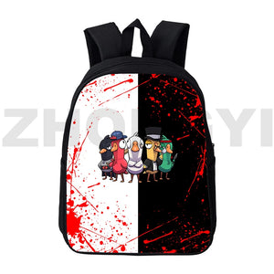 3D Cartoon Goose Goose Duck Backpack 12/16 Inch Rucksack