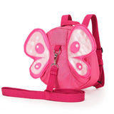 Kids Butterfly Wings Anti-lost Backpack Mini School Bag