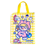 Cartoon Pattern Lolita Portable File Bag Schoolbag Preppy Style Girlish