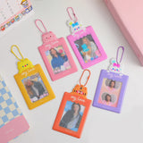 Animal Print Photo Holder Card Case for Students