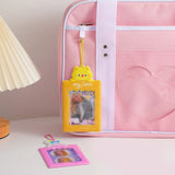 Animal Print Photo Holder Card Case for Students