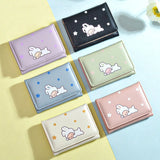 Cute Pig Rabbit Money Clip Purse for Students