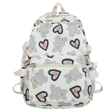 Cartoon Printing Women's Backpack College Laptop School Bag