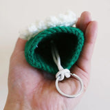 Unisex Cotton Key Bag Pull Type Key Wallet