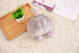 Kitty Ass Messenger Bag Soft Stuffed Toy Girls Handbag IB086