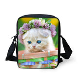 Cat Women Mini Cross-body Bag Casual Messenger Bags Capacity Shoulder Pocket