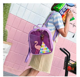 Cat Ear Transparent Backpack for Girls Harajuku Badge ITA Display Pin