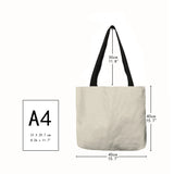 Cat Print Reusable Shopping Bag Women Bags Summer Tote Bag B06034