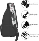 Waterproof Cat Sling Bag for Hiking Travel
