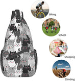 Waterproof Cat Sling Bag for Hiking Travel