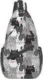 Waterproof Cat Sling Bag for Hiking Travel