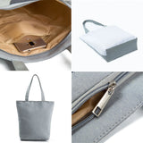 Cat Tote Bag Japanese Style Foldable High Capacity Reusable Shoulder Bag
