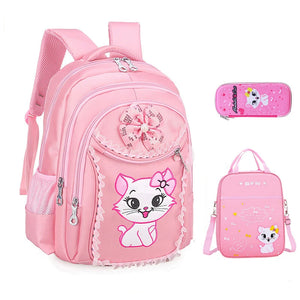 Cate Printing School Bags for Girls Teenager Schoolbag School Backpacks