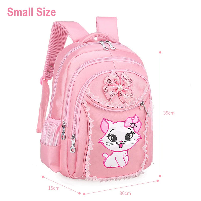 Cate Printing School Bags for Girls Teenager Schoolbag School Backpacks