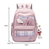 Women Nylon Backpack Large-capacity School Bags