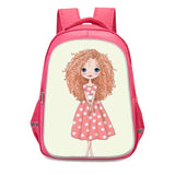 Kids Backpack Large Capacity Waterproof School Bags Orthopedic
