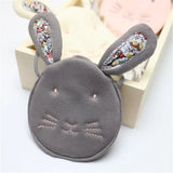 Kids Pink/Beige/Grey Rabbit Satchel Messenger Bag