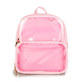 Clear Transparent Women Backpack PVC Jelly Student Schoolbags Teenage Girls Bags