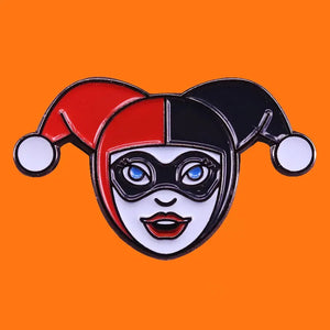 Clown Metal Badges Backpack Hat Bag Decorate Brooch Halloween