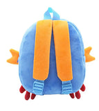 Crab Small Toddler Kids Backpack 3D Animal Cartoon Mini Bag Age 2-4 Yea