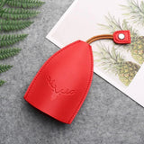 Christmas Elk Key Wallet - Leather Keychain Pouch
