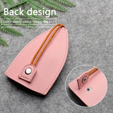 Christmas Elk Key Wallet - Leather Keychain Pouch