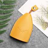 Christmas Elk Key Wallet - Leather Keychain Pouch