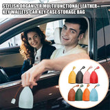 Cartoon Leather Key Sleeve with Large Capacity