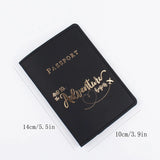 Personalized Adventure Passport Cover for Travel