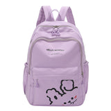 Pink School Bags For Teenage Girls Large Capacity Satchels