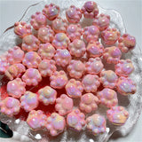Colorful Cat Claw Hair Ornament Round Beads Bracelet Chain DIY Kit