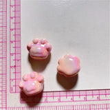 Colorful Cat Claw Hair Ornament Round Beads Bracelet Chain DIY Kit