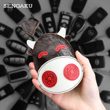 Leather Key Bag Men Housekeepers Car Key Holder Case Keychain Pouch