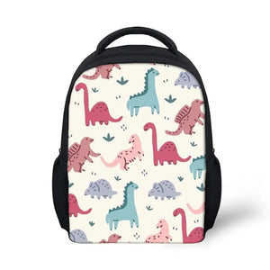 Dinosaur Print Kid Bag Cartoon Mini Kids Bookbag Mochila