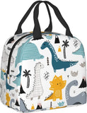 Dinosaur Lunch Box - Insulated Lunch Bags for Kids Women