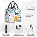 Dinosaur Lunch Box - Insulated Lunch Bags for Kids Women