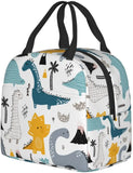 Dinosaur Lunch Box - Insulated Lunch Bags for Kids Women