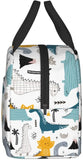 Dinosaur Lunch Box - Insulated Lunch Bags for Kids Women